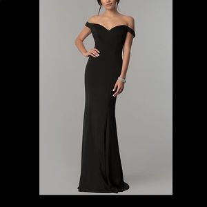 Off-the-Shoulder Mermaid Prom Dress by PromGirl